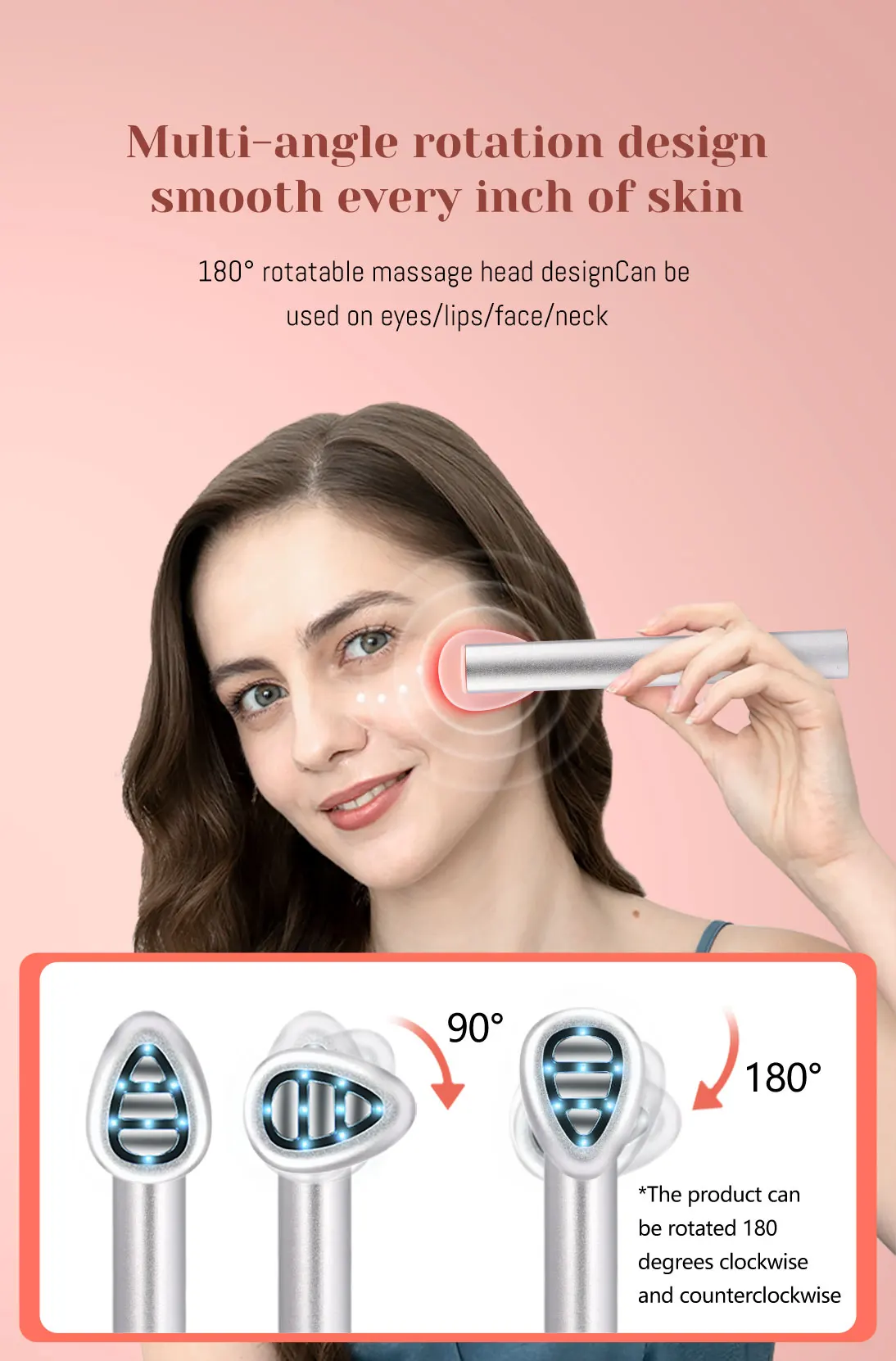 RL-Face-3 LED Eye Beauty Therapy Wand