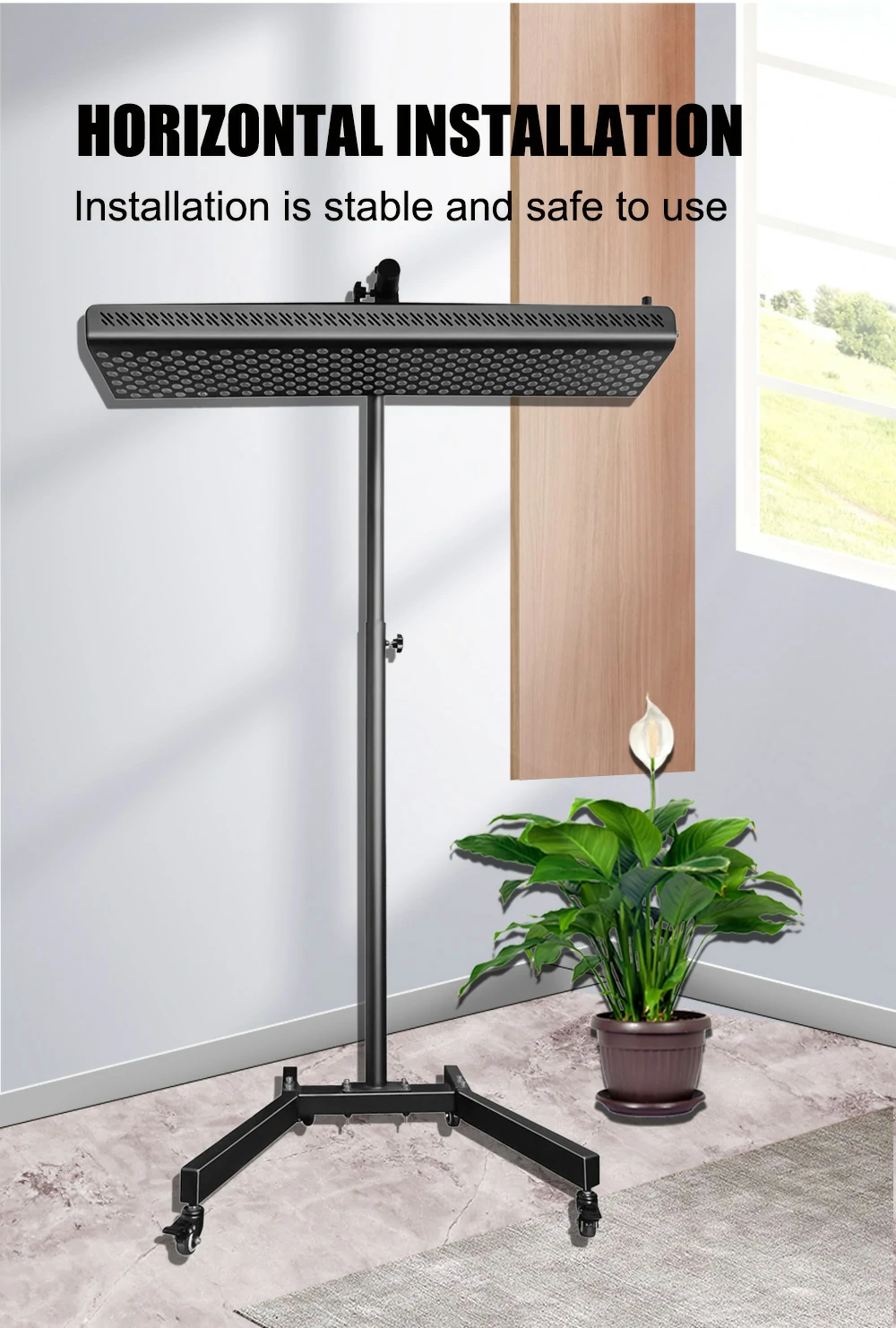 Redluxe LED Therapy Light Vertical Horizontal Bracket