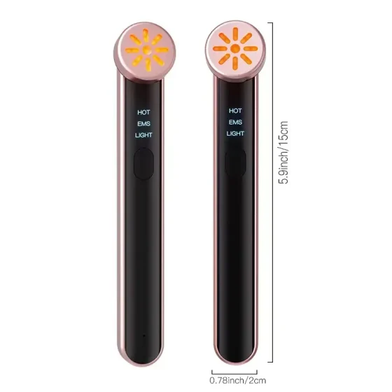Led Facial Light Therapy 7 Colors Eye Beauty Wand Face Massager  RLF-2